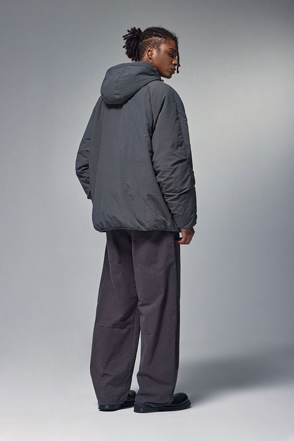 Triple Protection Lightweight Down Jacket with 90% Down Fill and High Collar