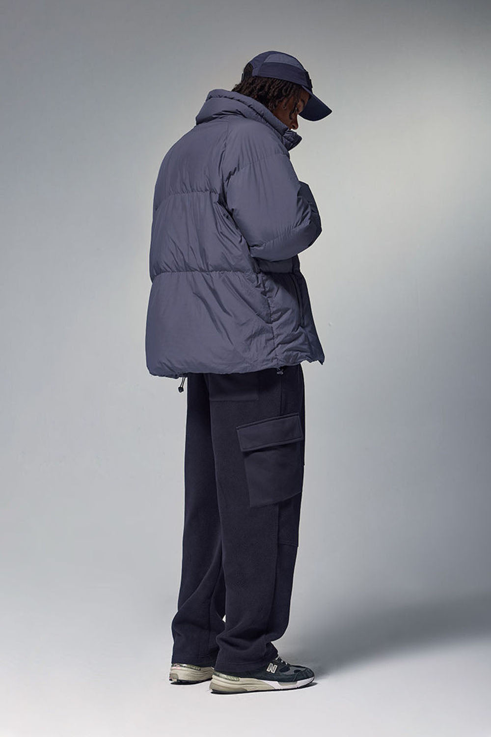 Teflon Coated Triple Protection Toast Down Jacket with 90% Down Filling and High Neck