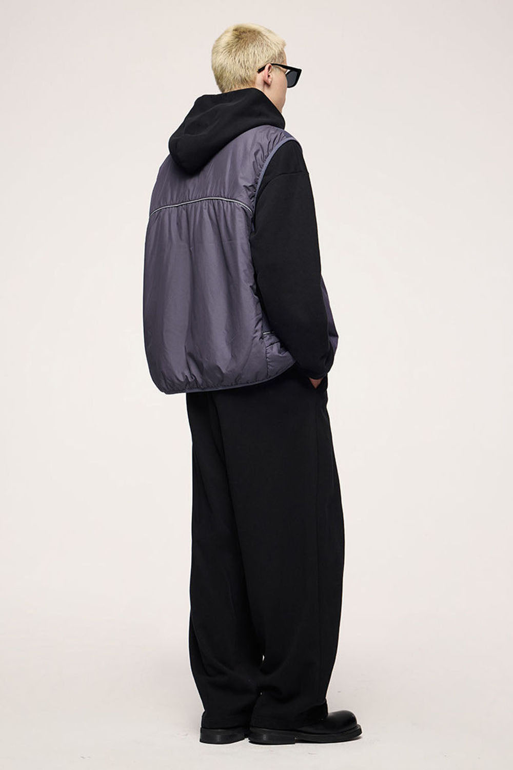 Functional Cotton Vest Outdoor Color Block Utility Vest