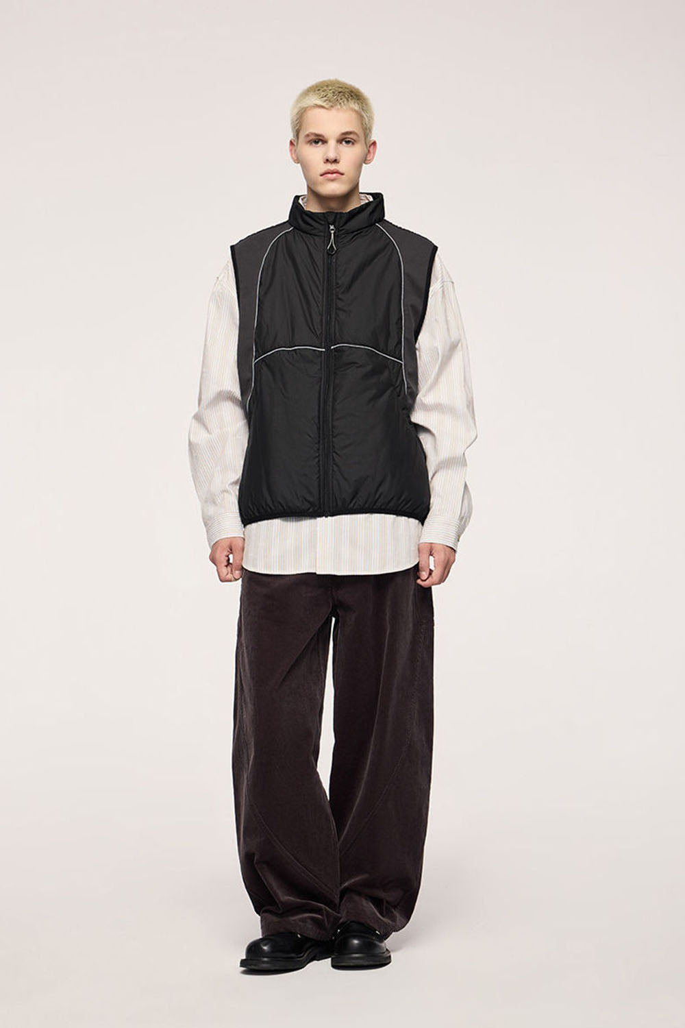 Functional Cotton Vest Outdoor Color Block Utility Vest
