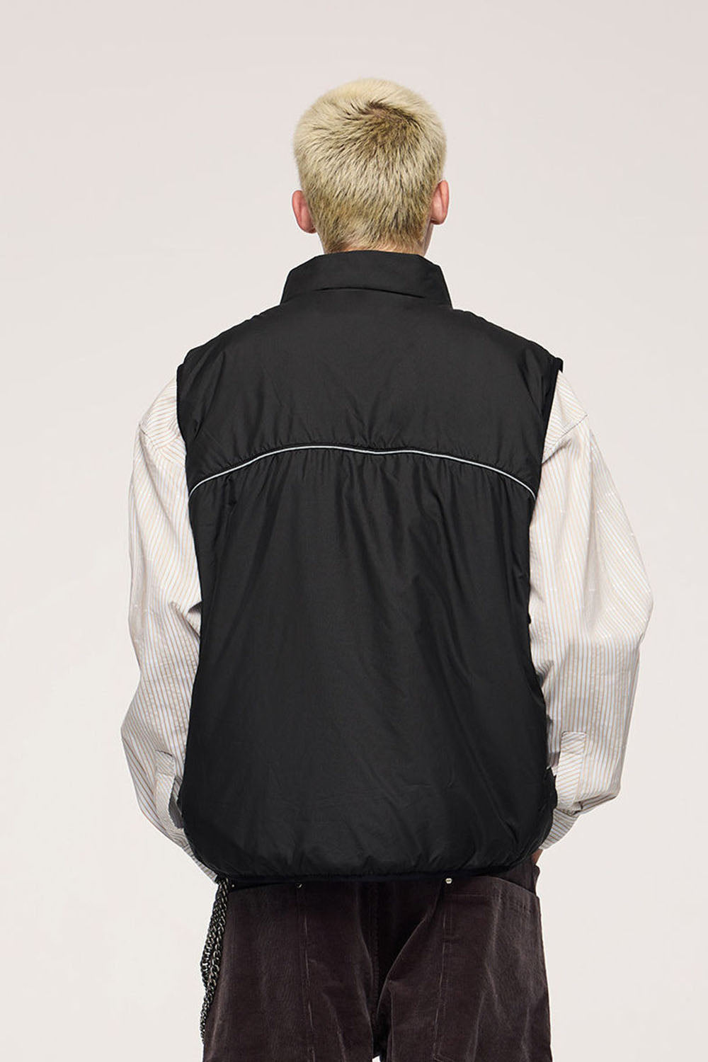 Functional Cotton Vest Outdoor Color Block Utility Vest