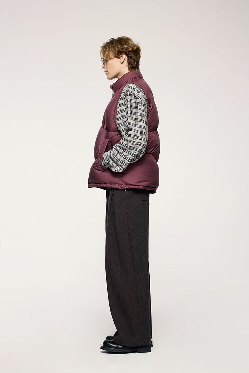 Lightweight Portable Puff Down Vest with 90% White Duck Down Insulated Warm Vest