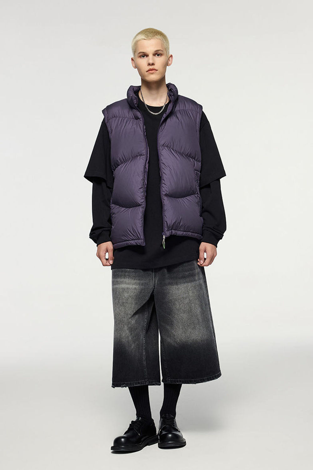 Lightweight Portable Puff Down Vest with 90% White Duck Down Insulated Warm Vest