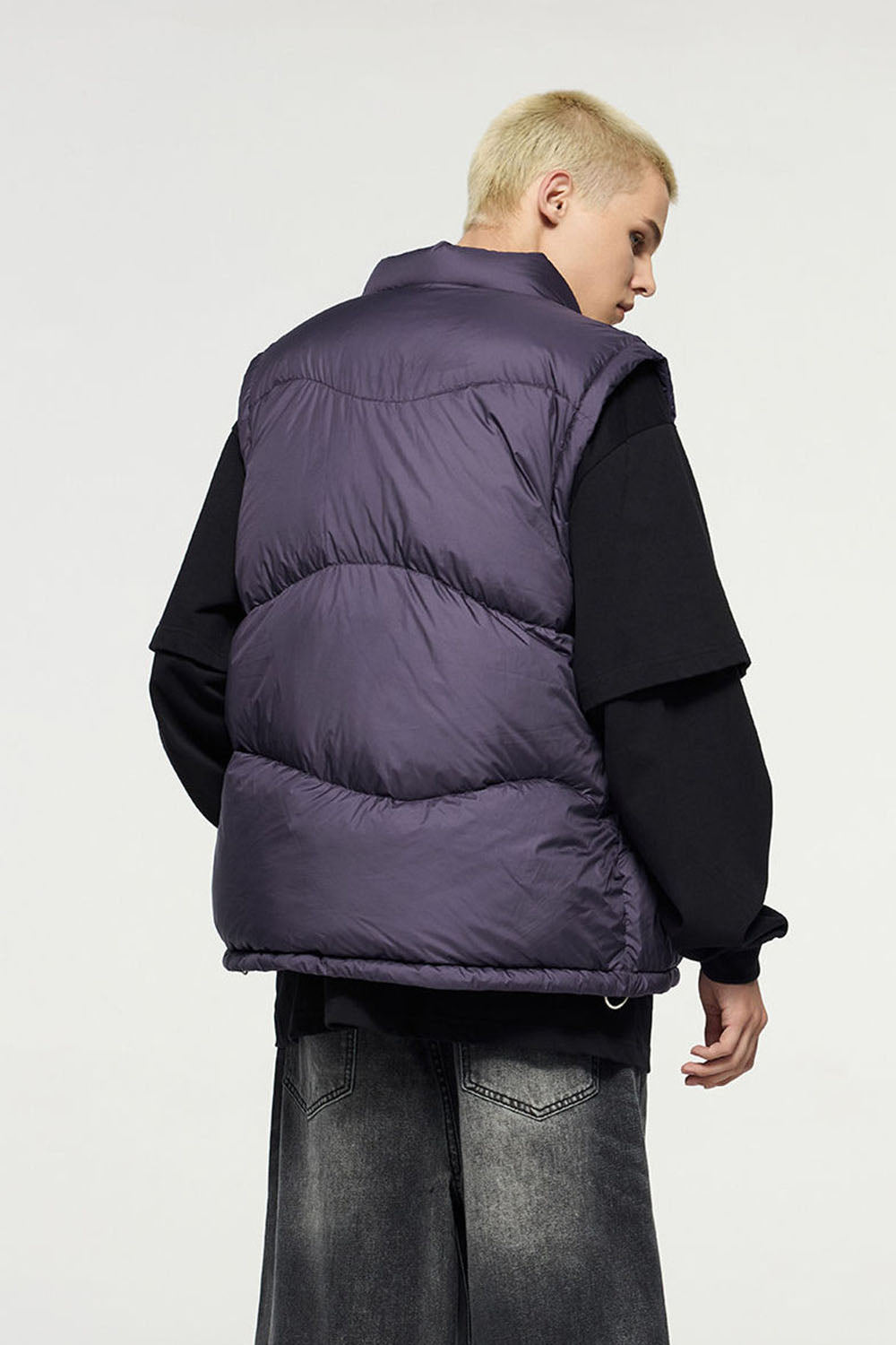 Lightweight Portable Puff Down Vest with 90% White Duck Down Insulated Warm Vest