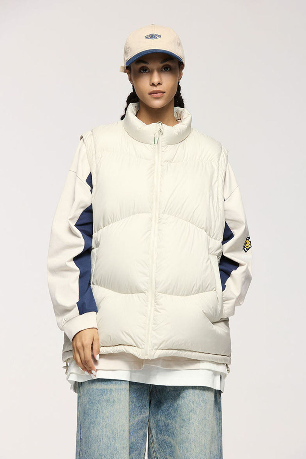 Lightweight Portable Puff Down Vest with 90% White Duck Down Insulated Warm Vest