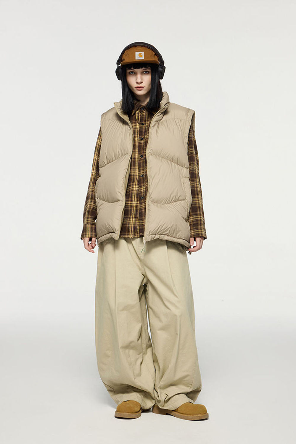 Lightweight Portable Puff Down Vest with 90% White Duck Down Insulated Warm Vest