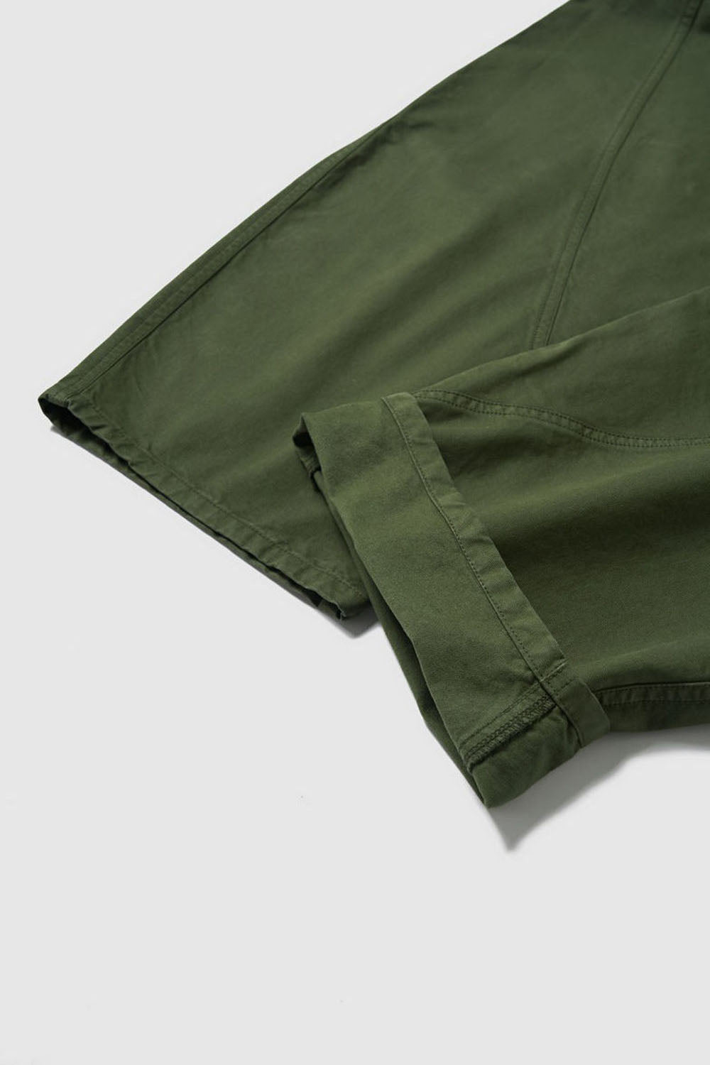 Curved Blade Cotton Utility Pants: Vintage Style Loose Casual Trousers