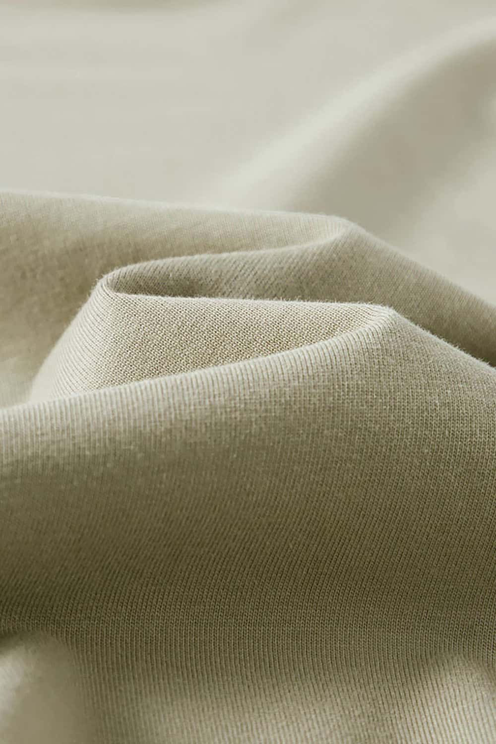 Heavyweight Basic Long Sleeve Solid Color Cotton Loose-Fit Plus Size T-Shirt