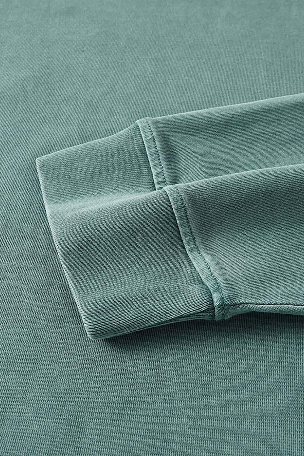 Loose Long Sleeve 260G Vintage Wash Distressed Long Sleeve T-Shirt