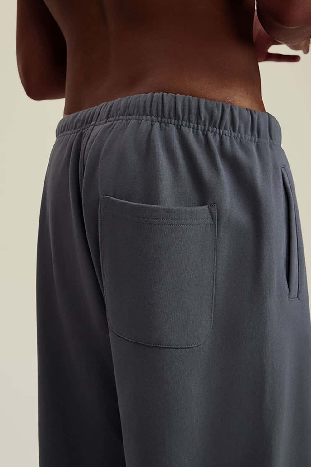 Heavyweight Loopback Cotton Joggers with Cuffed Ankles