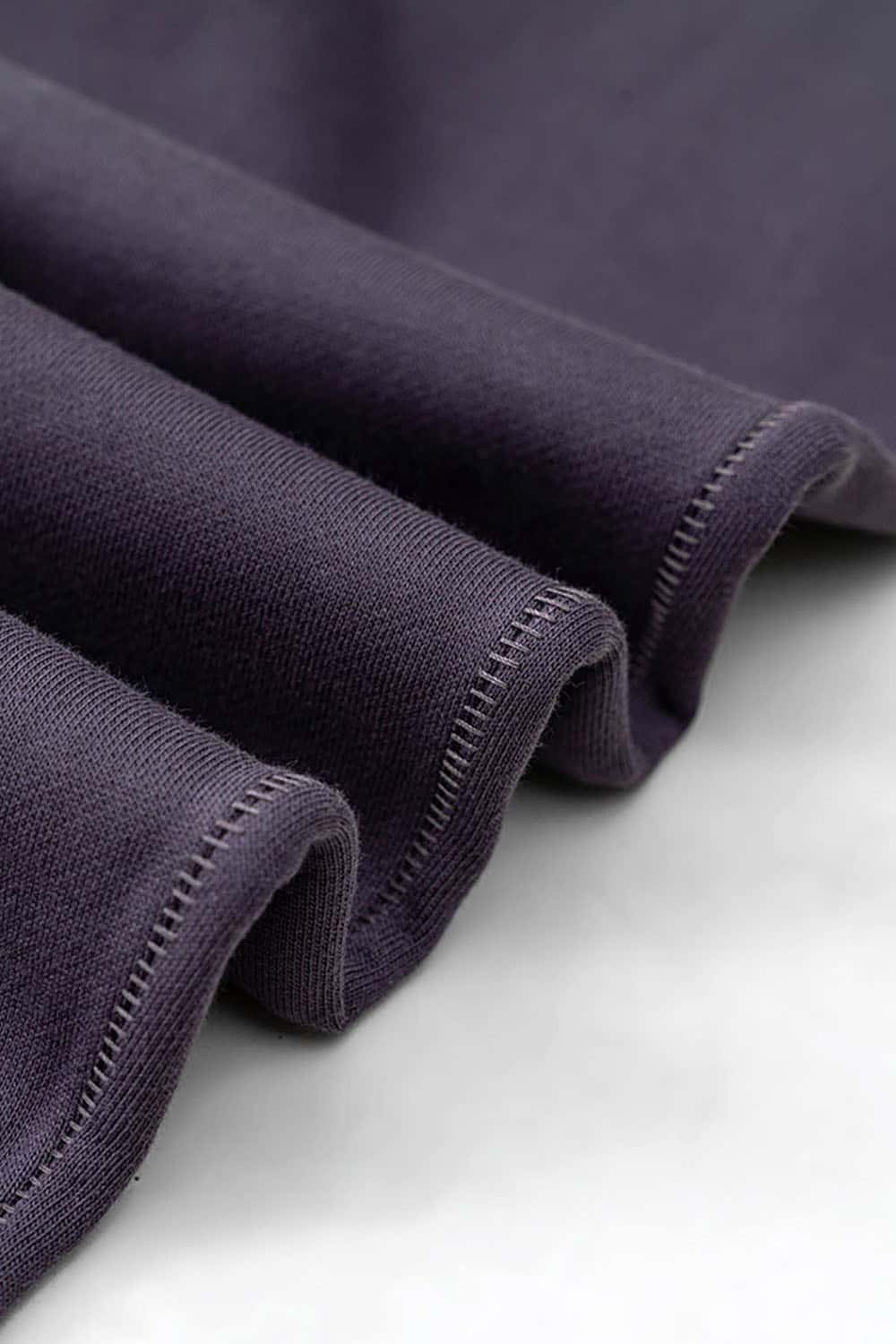 Loose Fit Elastic Cuff Casual Sport Joggers in Solid Color