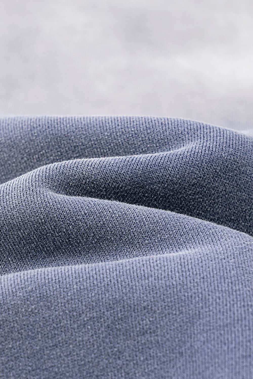 Vintage Hiphop Gradient Fleece Sweatshirt with Loose Crew Neck