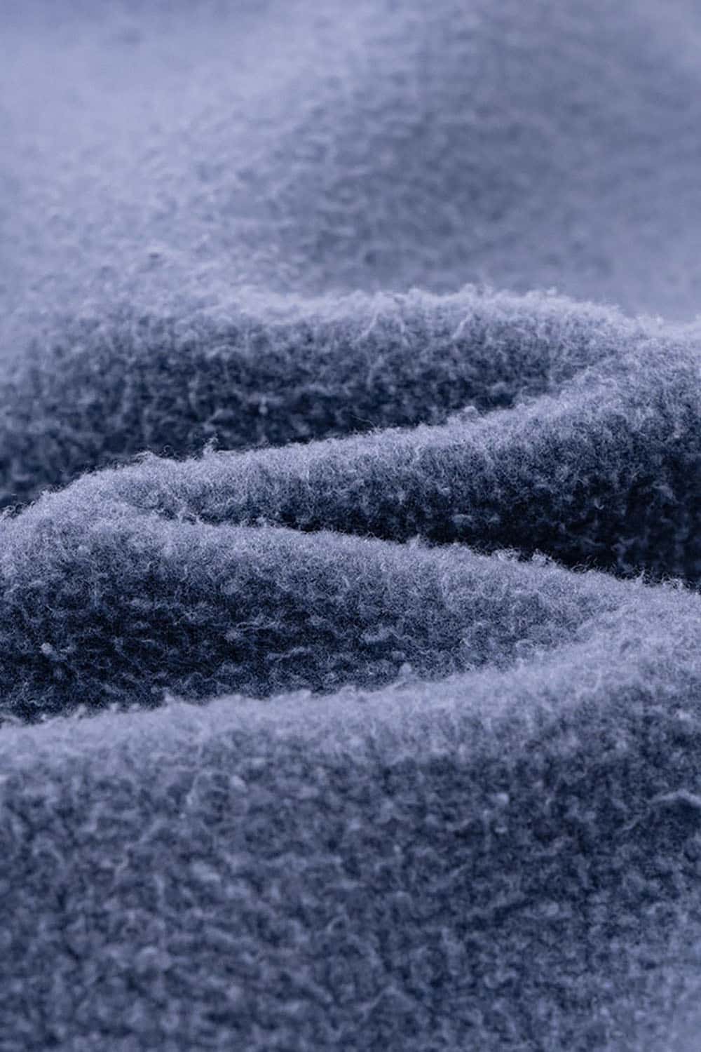 Vintage Hiphop Gradient Fleece Sweatshirt with Loose Crew Neck