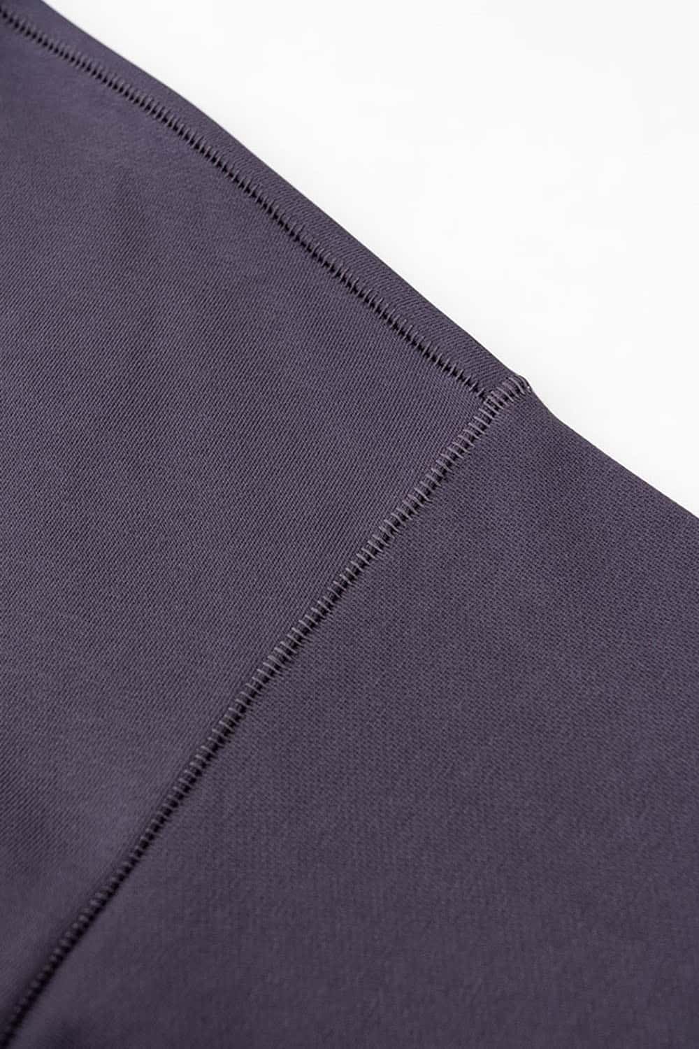 Loose Solid Color 440G Heavyweight Drop-Shoulder Basic Crew Neck Sweatshirt