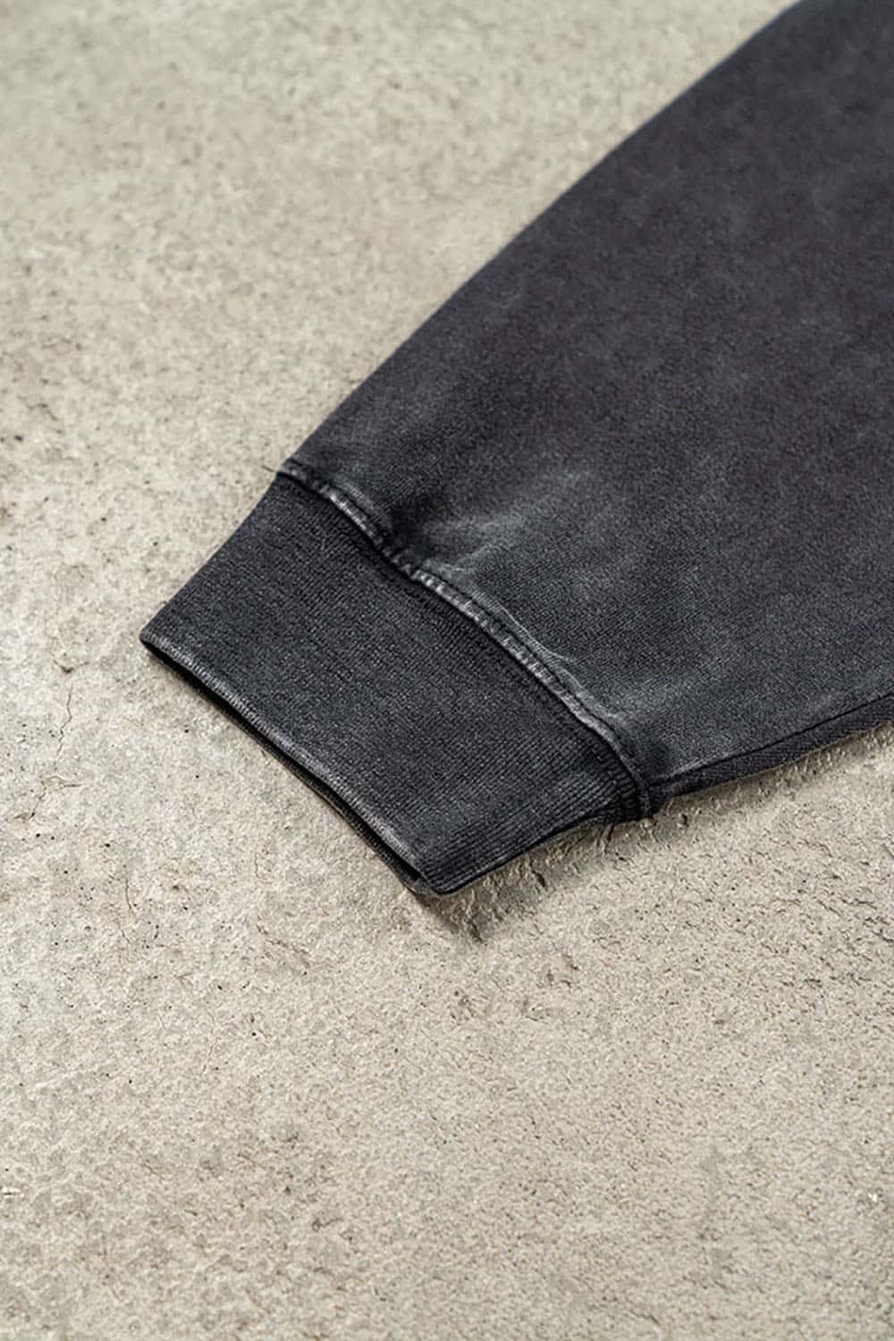 High Street Vintage Oversize Washed Long Sleeve Crew Neck T-Shirt