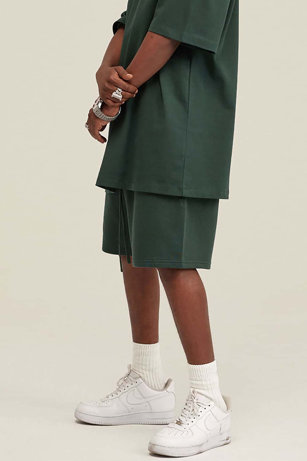 Heavyweight Loose Casual Five-Point Sports Shorts