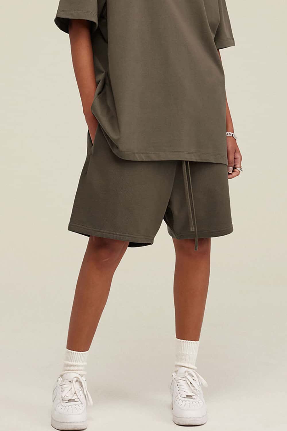 Heavyweight Loose Casual Five-Point Sports Shorts