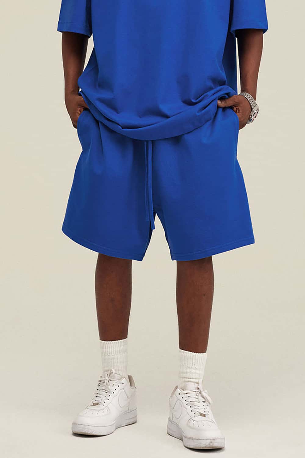 Heavyweight Loose Casual Five-Point Sports Shorts