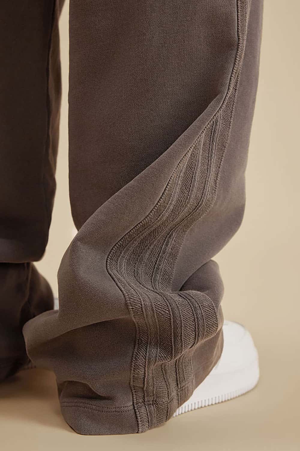 Heavyweight 450G Washed Long Loose Straight-Leg Sports Pants