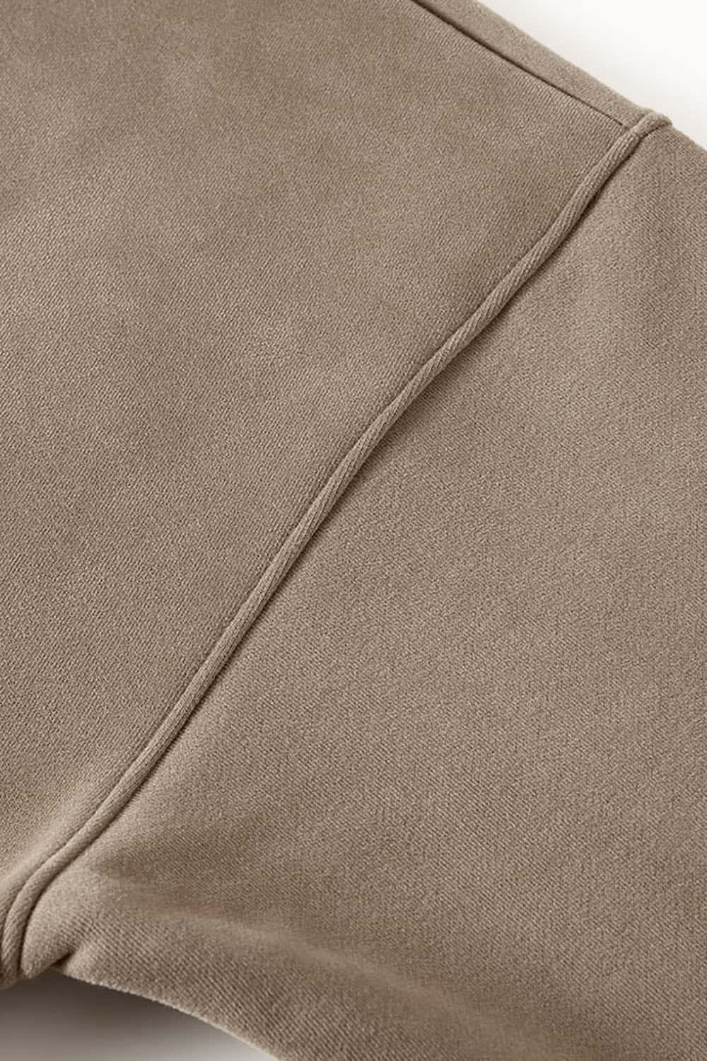 Heavyweight Fleece-Lined Loose Fit Hooded Zip-Up Jacket