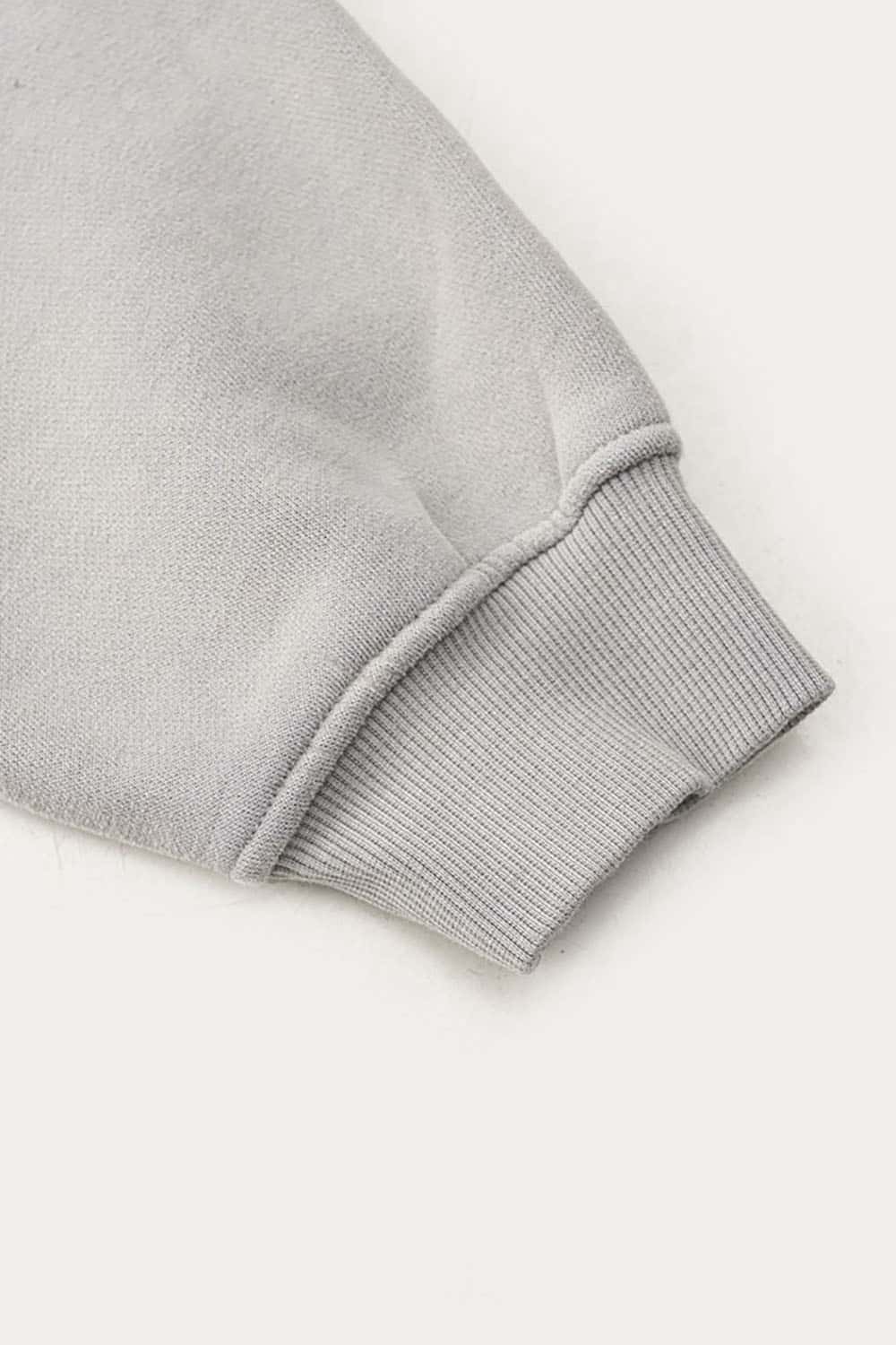 High Street Digital Print Letter Crewneck Sweatshirt