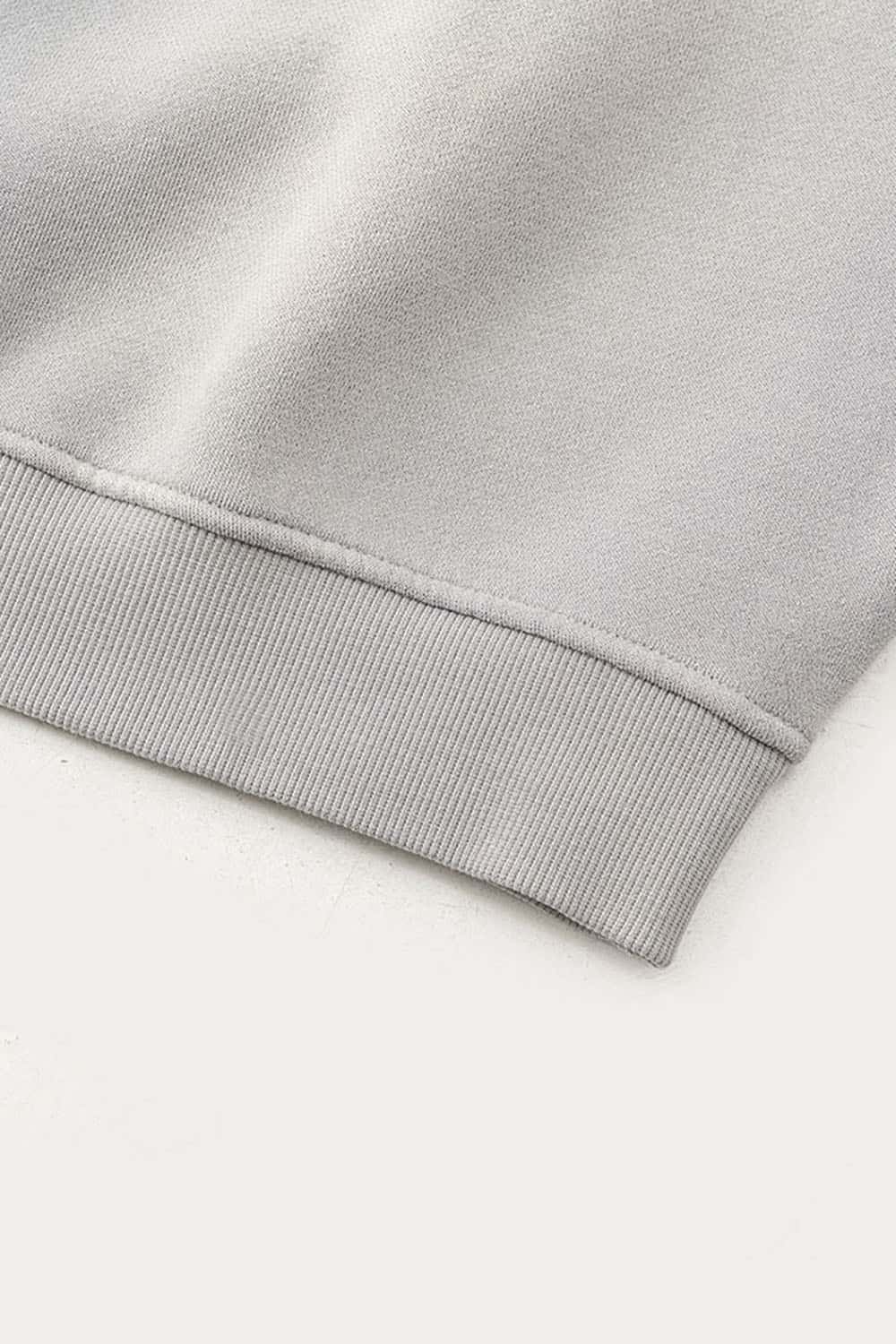 High Street Digital Print Letter Crewneck Sweatshirt