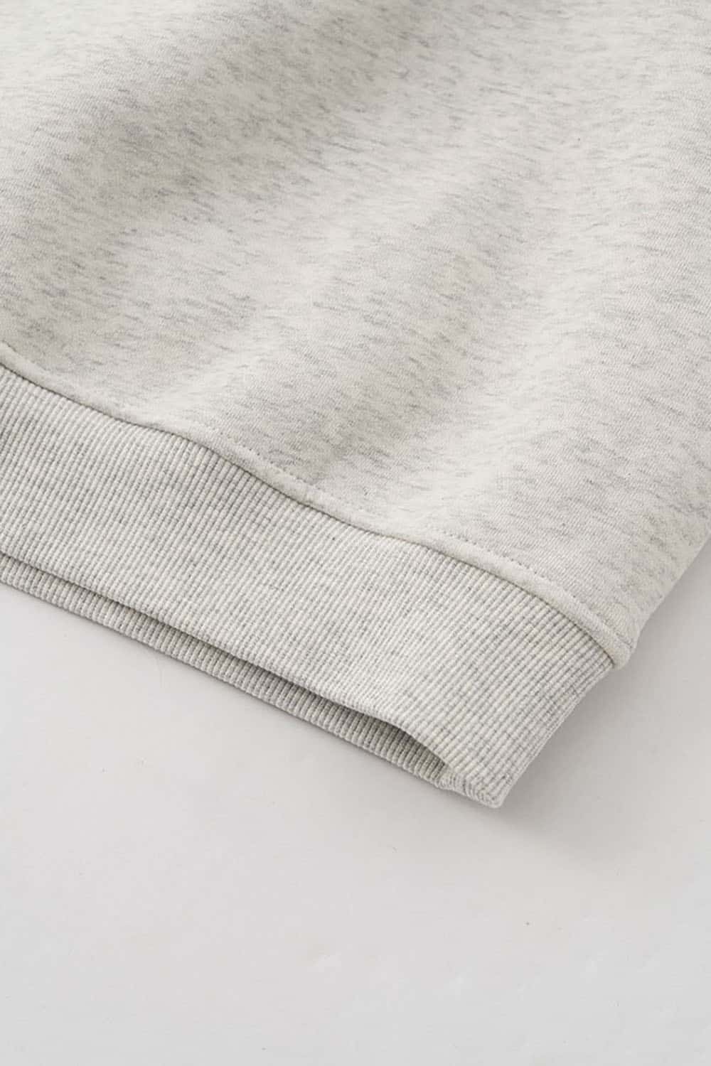 Vintage Rainbow Grid Plush-Lined Sweatshirt