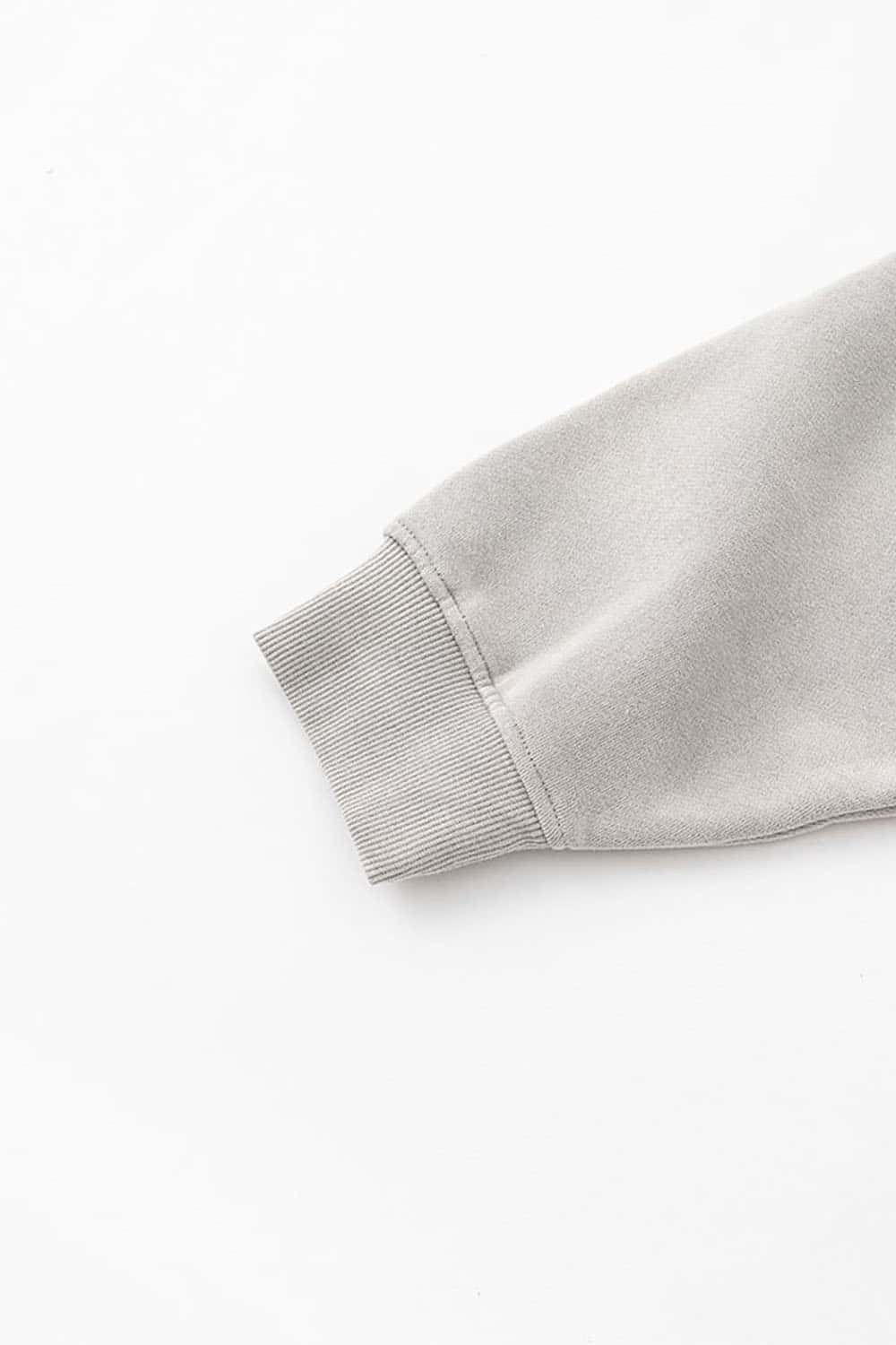 Gothic Style Zip-Up Hoodie Oversize Cardigan Jacket