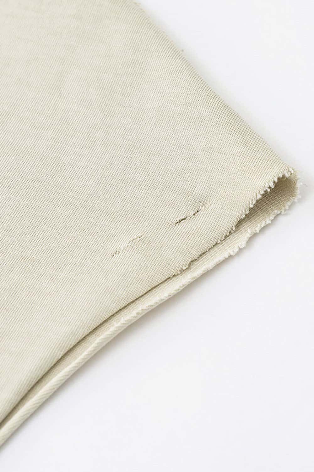 Distressed Cotton Sleeveless Gender-Neutral Tank Top with Raw Edges