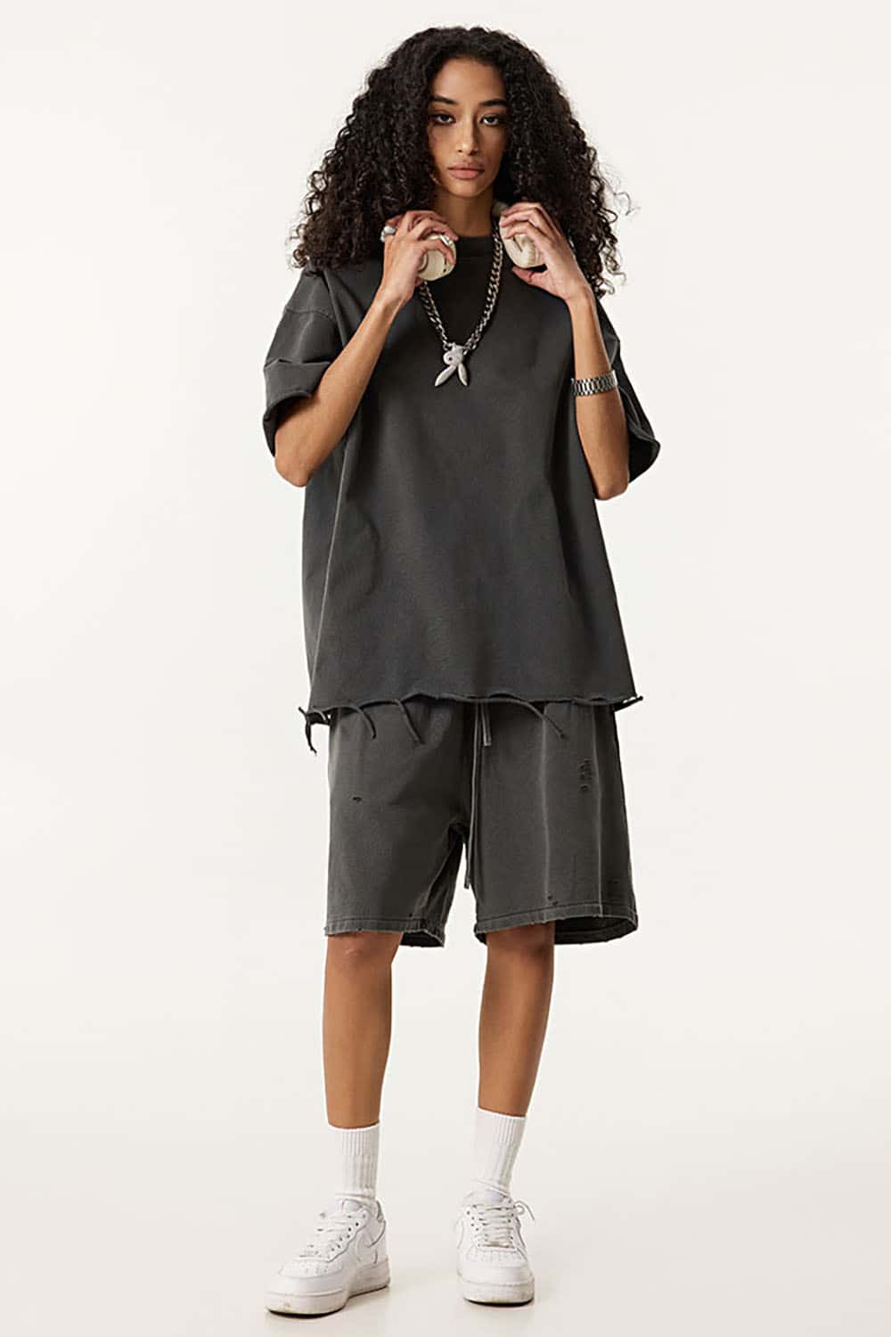 Wasteland Breeze Distressed Oversized Short Sleeve Tee