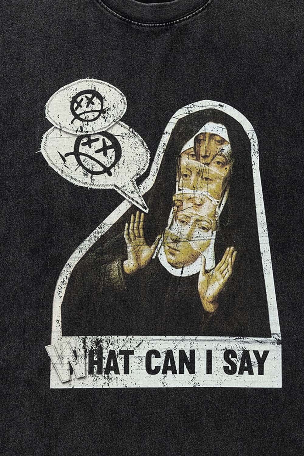 Dark Humor Illustrated Vintage Heavyweight Streetwear Tee