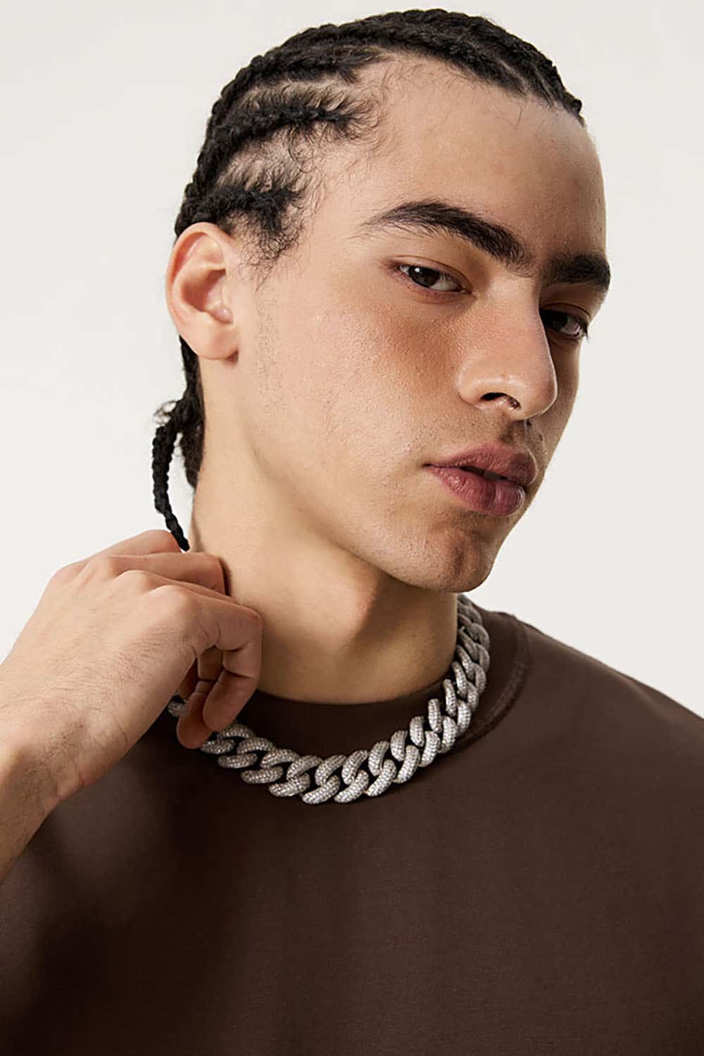 Quick-Dry Sports Tee with Sun Protection and Small Collar in Solid Color