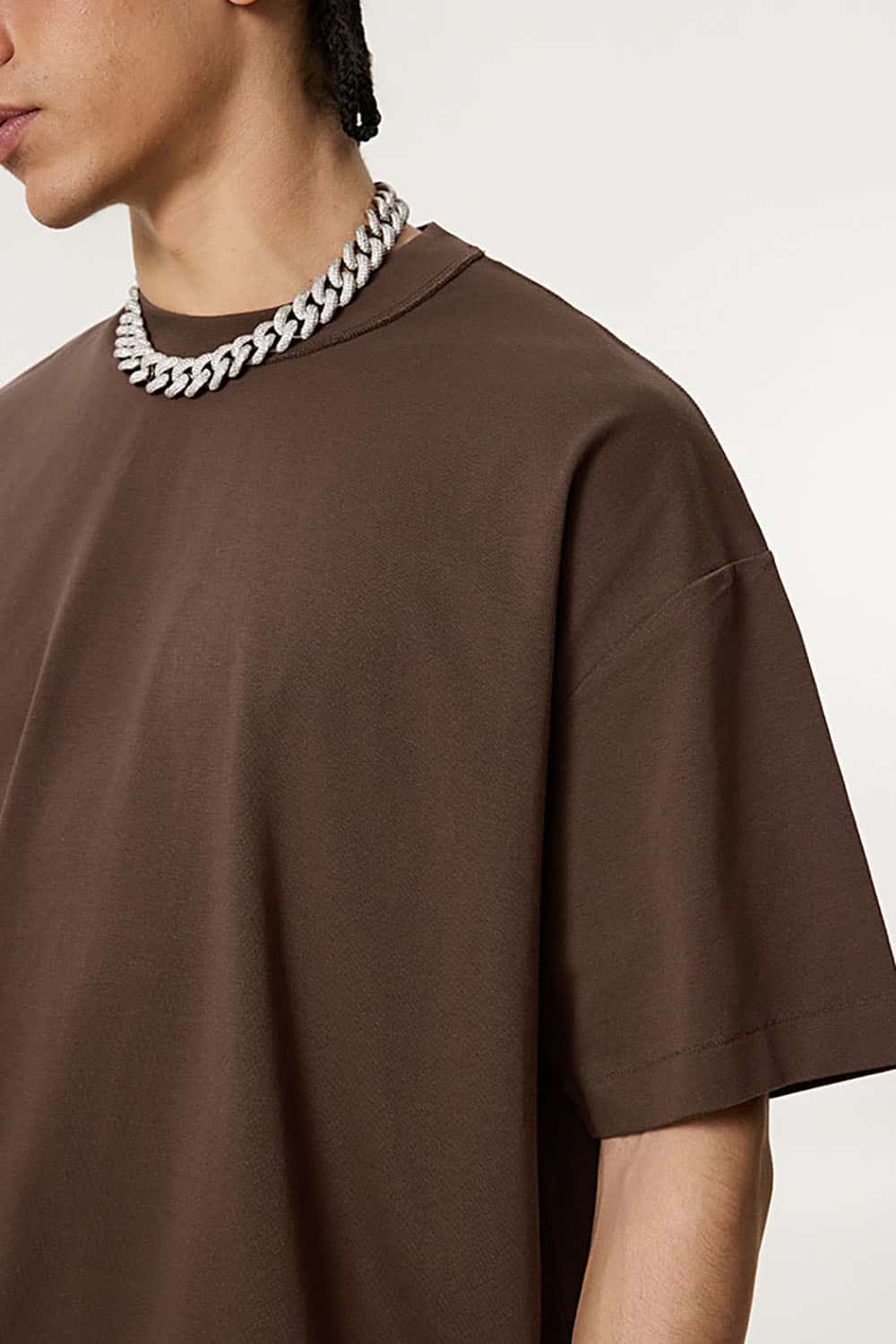 Quick-Dry Sports Tee with Sun Protection and Small Collar in Solid Color