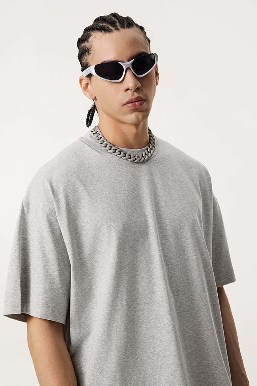 Quick-Dry Sports Tee with Sun Protection and Small Collar in Solid Color