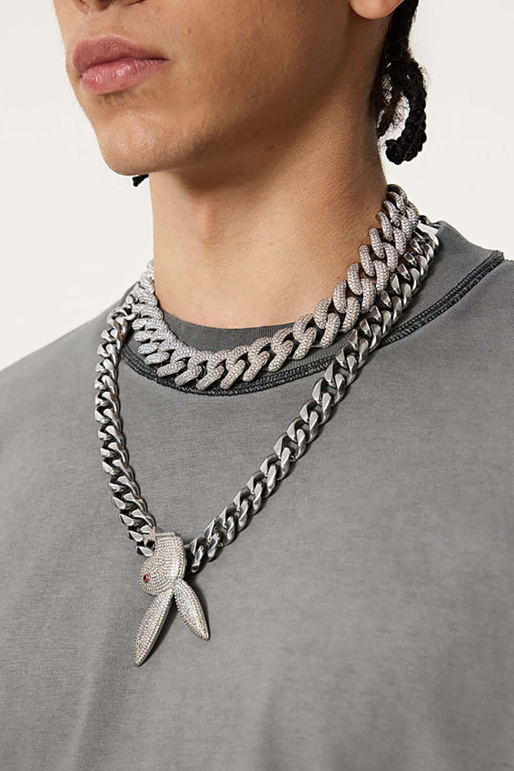 Heavyweight Cotton T-Shirt with Overdyed Finish in Unisex Oversized Fit