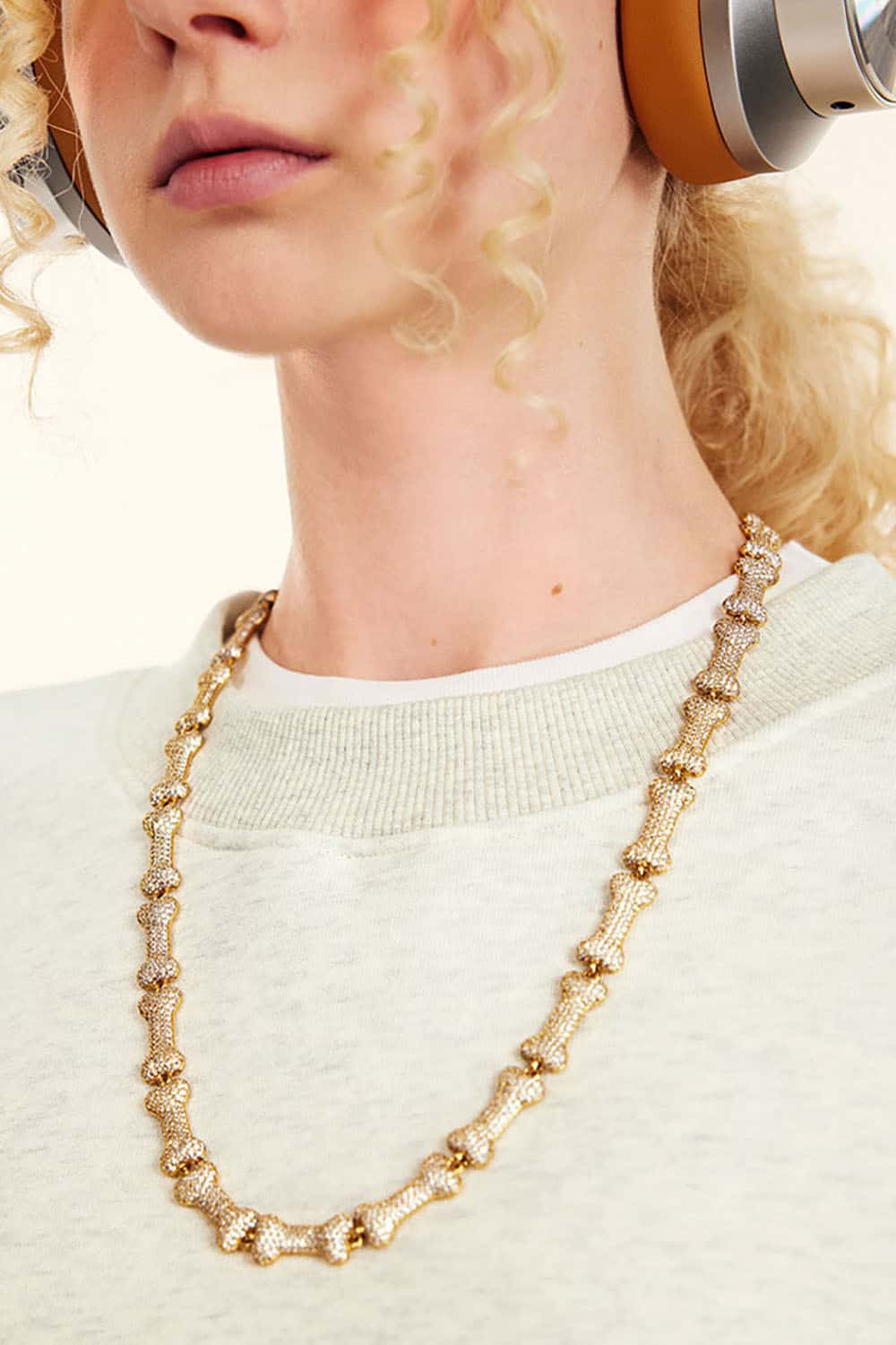 Loose Casual Basic Solid Color Fleece-Lined Thick Crew Neck Sweatshirt