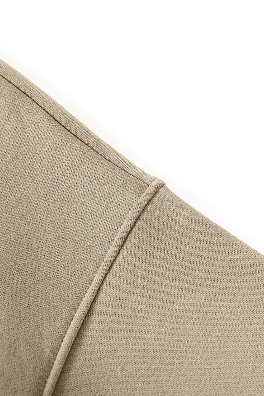 Loose Casual Basic Solid Color Fleece-Lined Thick Crew Neck Sweatshirt