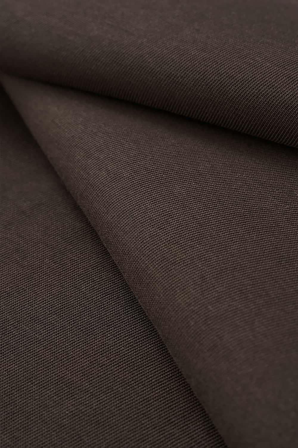 265G Silver Foil Print Heavyweight Loose Crew Neck T-Shirt