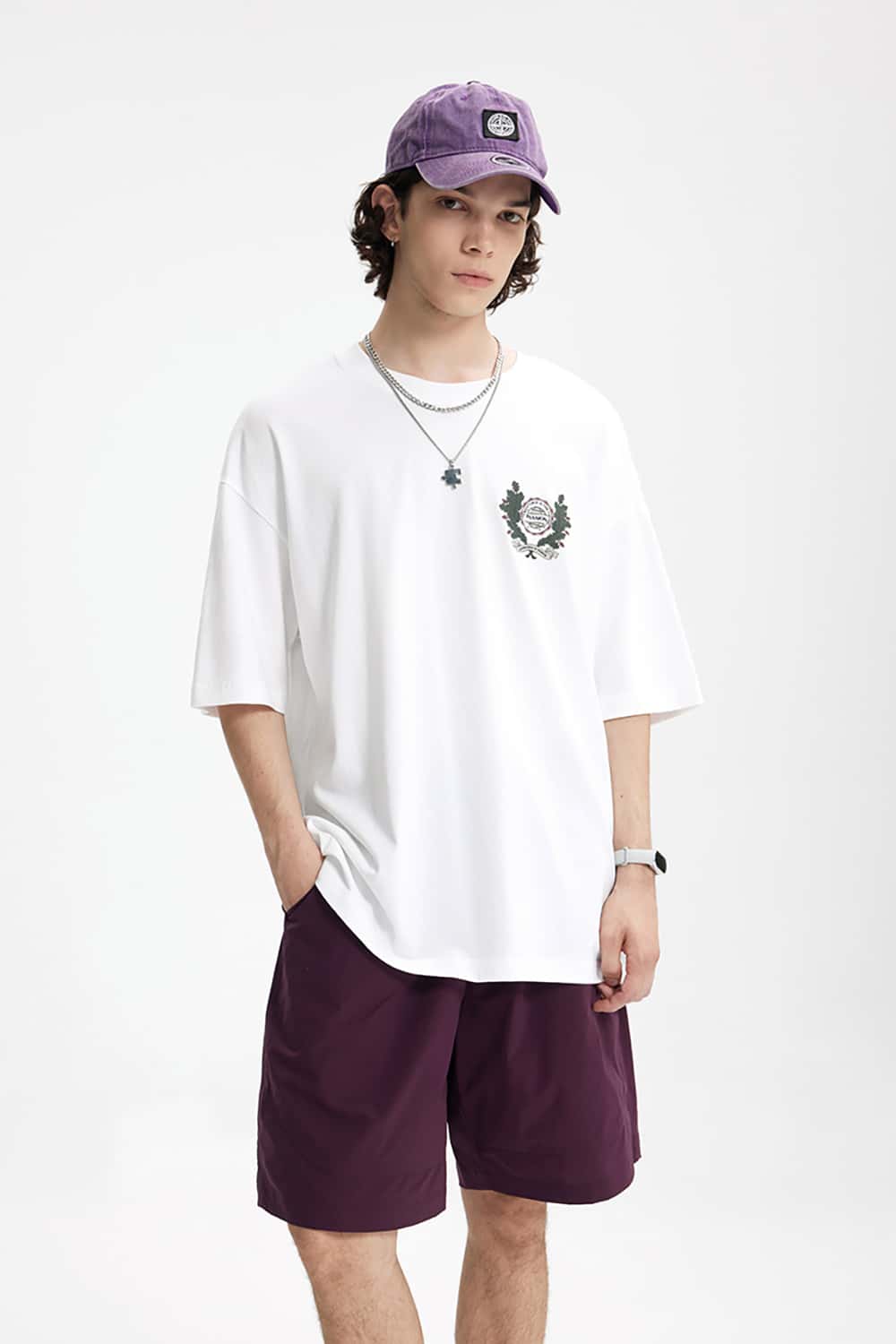 "Passion" Print Casual Streetwear Loose-Fit Short Sleeve T-Shirt