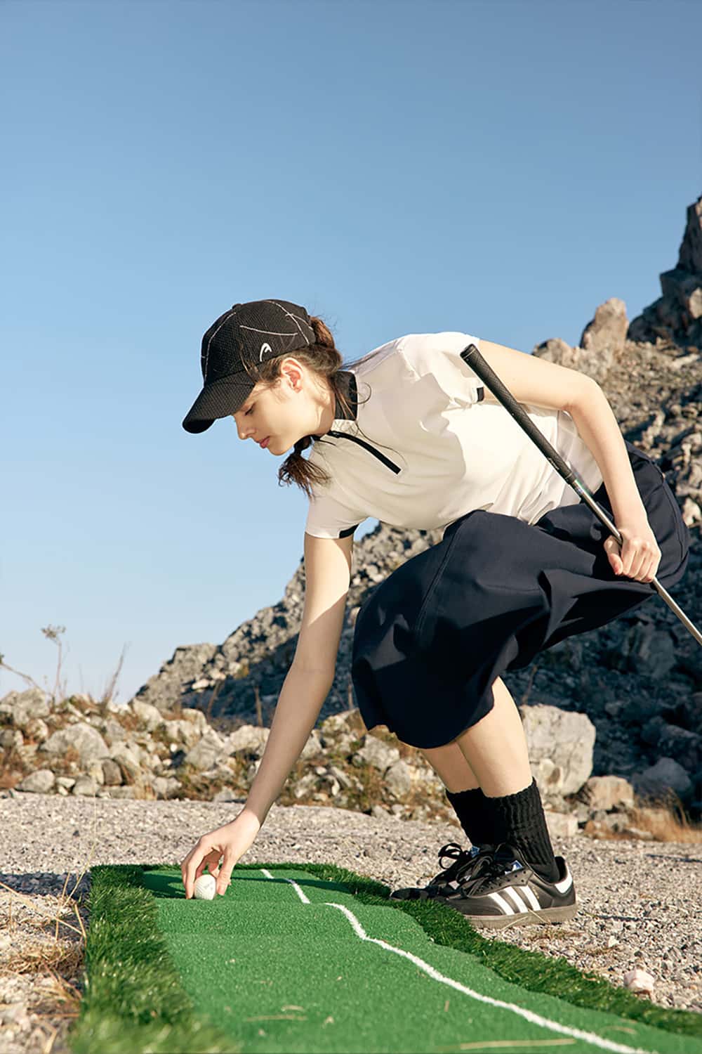 Lightweight Cooling Zip-Up Golf and Tennis Polo Shirt