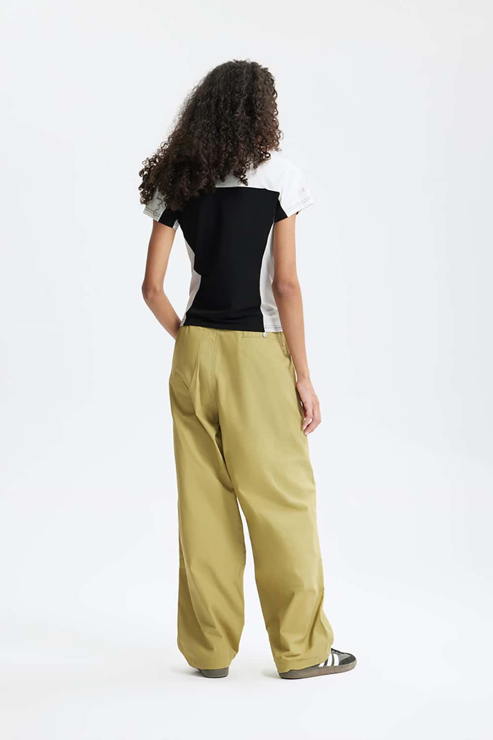 Cooling Zip-Up Cycling T-Shirt with Contrast Paneling Short Sleeve