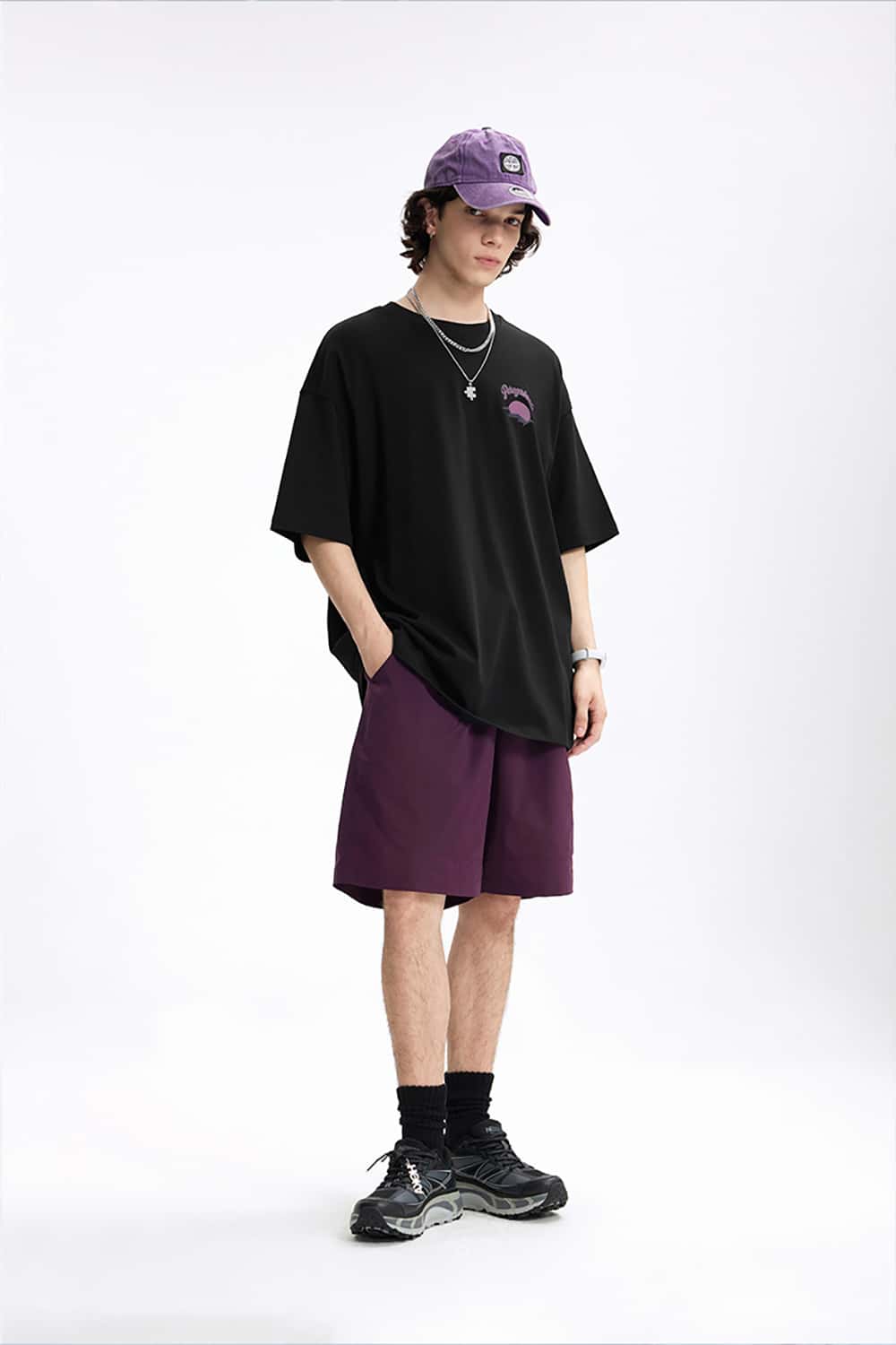Streetwear Casual Loose Short Sleeve Printed T-Shirt