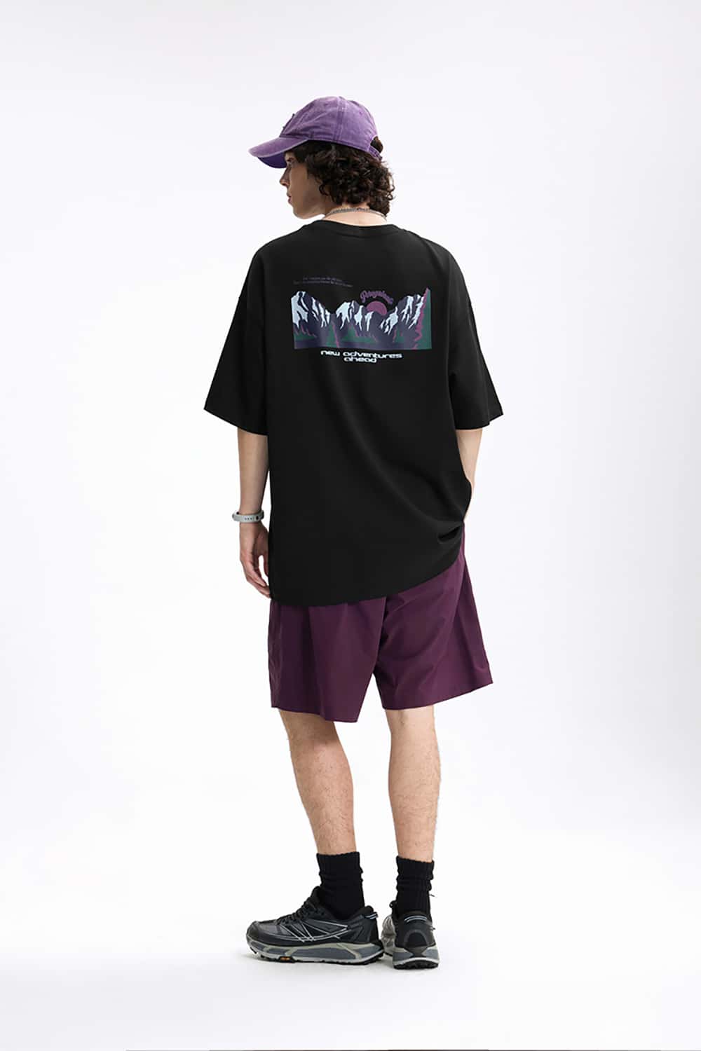 Streetwear Casual Loose Short Sleeve Printed T-Shirt