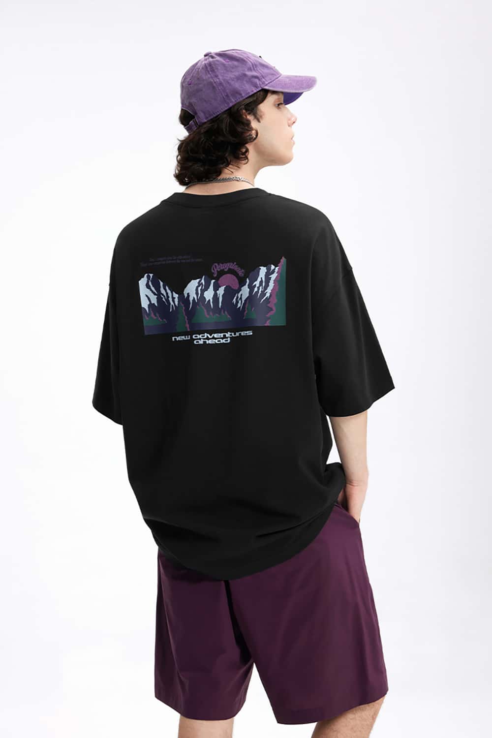 Streetwear Casual Loose Short Sleeve Printed T-Shirt