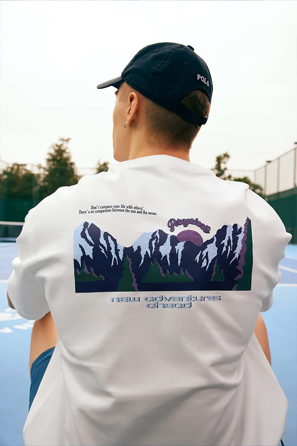 Streetwear Casual Loose Short Sleeve Printed T-Shirt