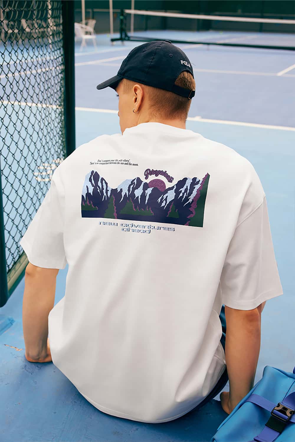 Streetwear Casual Loose Short Sleeve Printed T-Shirt