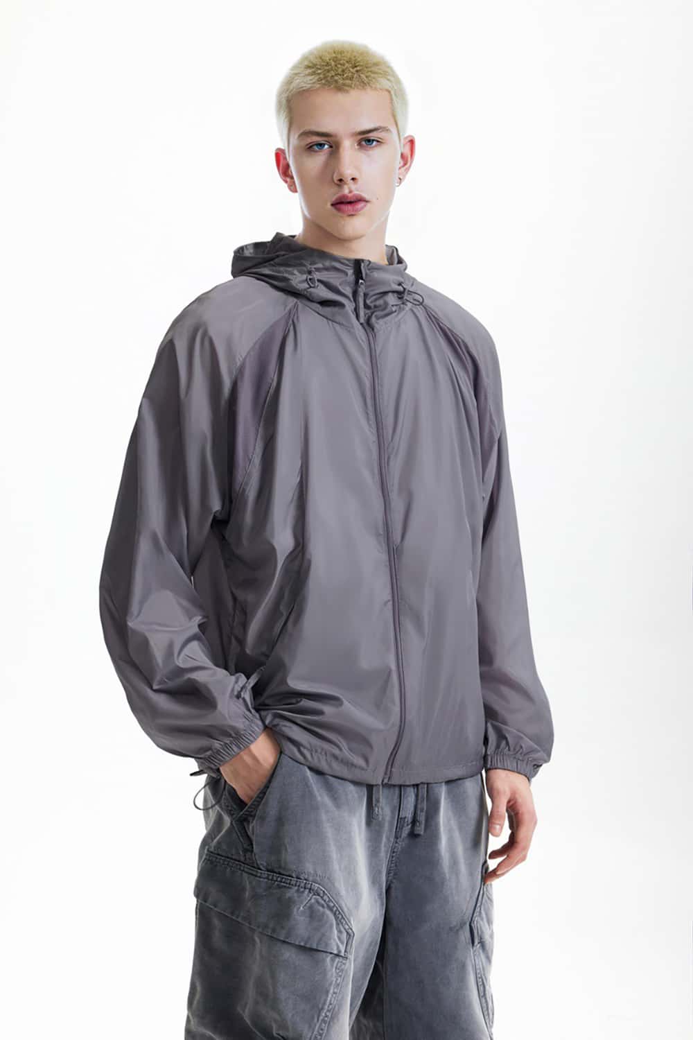 UPF50+ Cooling Breathable Sun Protection Jacket for Outdoor Activities