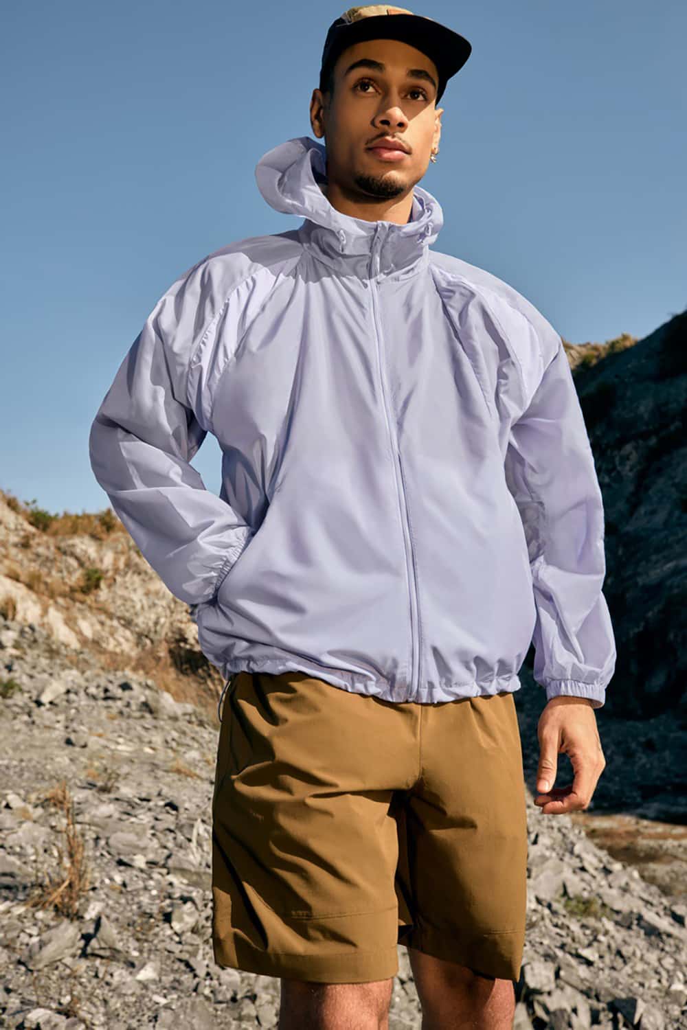 UPF50+ Cooling Breathable Sun Protection Jacket for Outdoor Activities