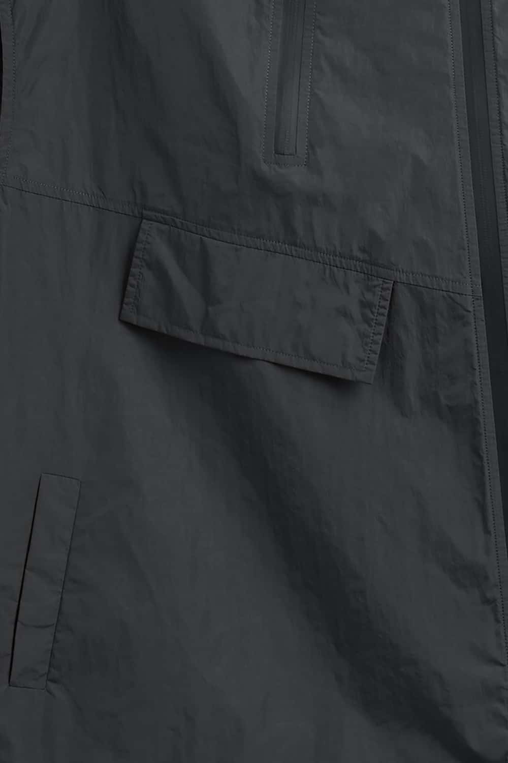 Functional Zippered Vest with Hood - Urban Streetwear Jacket