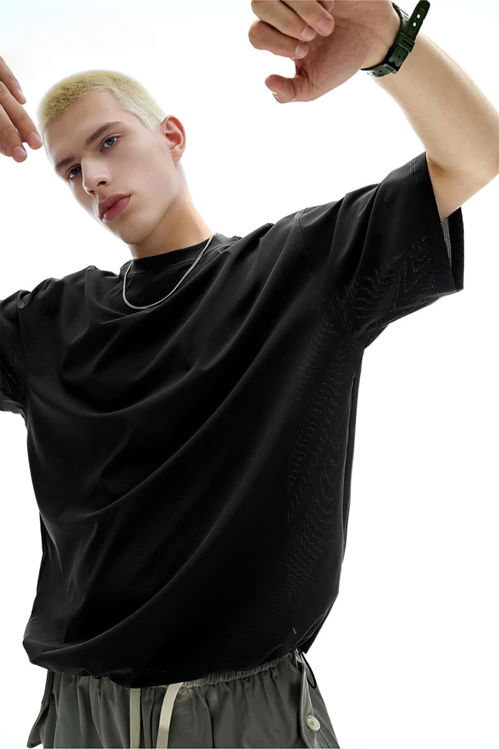 Outdoor Breathable Mesh T-Shirt - Quick-Dry Cool Lightweight Short Sleeve